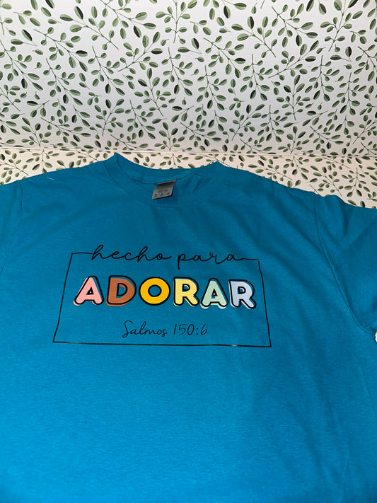 Hecho para adorar T-shirt Adult