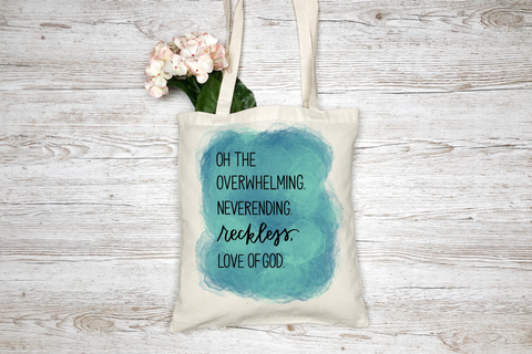 Overwhelming love tote